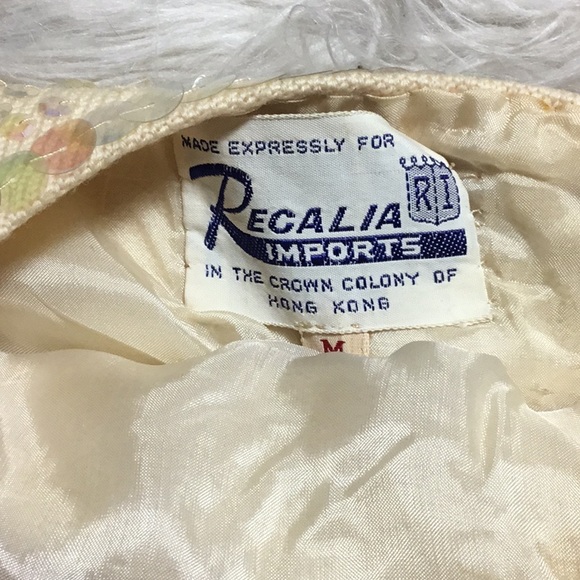 Vintage 1950-1960 beaded blouse - Picture 3 of 4